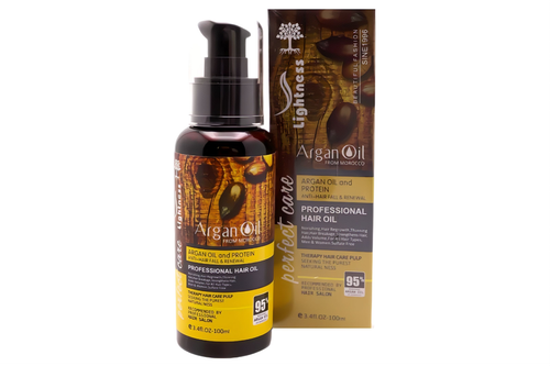 روغن آرگان موی لایتنس lightness argan oil from morocco
