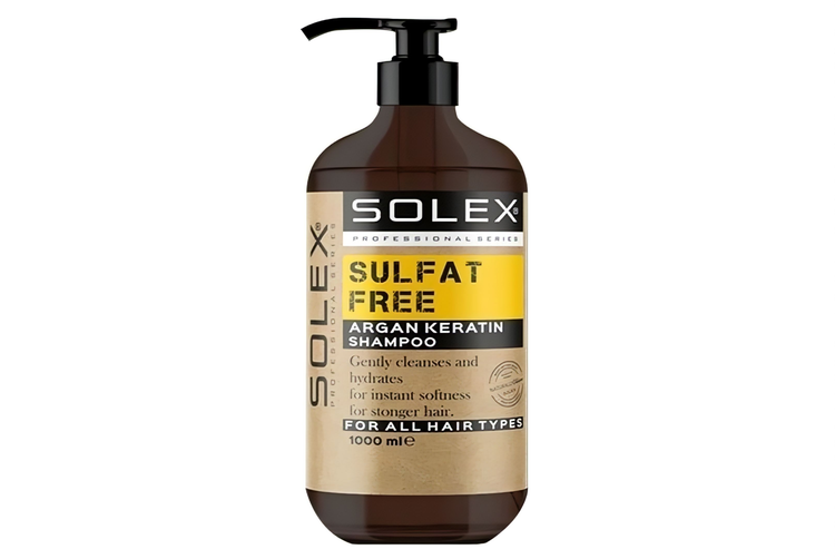 شامپو بدون سولفات سولکس آرگان solex sulfat free argan shampoo
