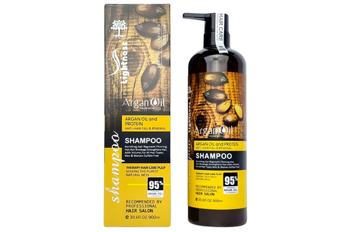 شامپو آرگان لایتنس lightness argan oil and protein shampoo