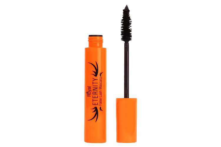 ریمل حجم دهنده رویال اترنیتی نارنجی royal eternity false lash mascara