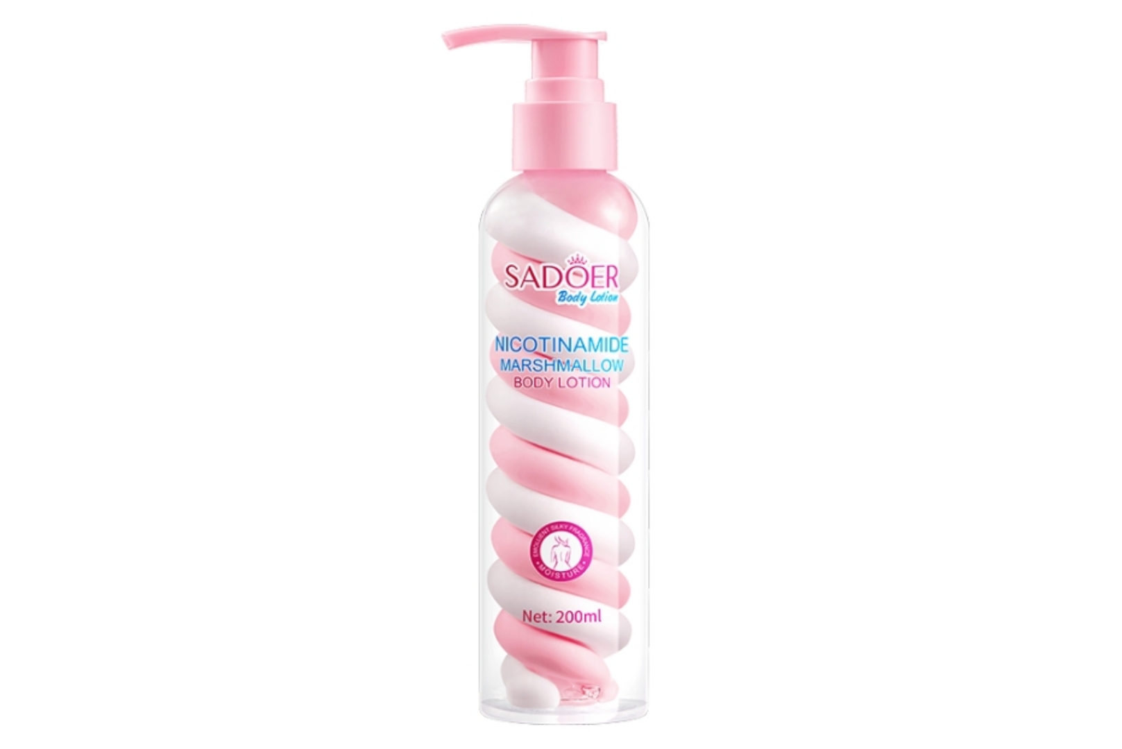 لوسیون بدن مارشمالو سادور Sadoer Marshmallow Body Lotion 
