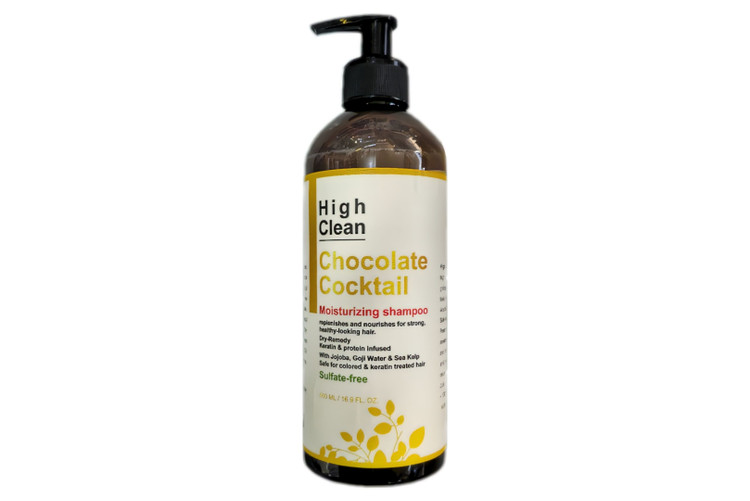 شامپو بدون سولفات های کلین شکلاتی high clean free sulfat shampoo