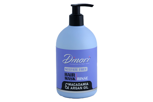 ماسک موی داخل حمام ماکادمیا روغن آرگان دینوری Dinori sulfate free hair mask