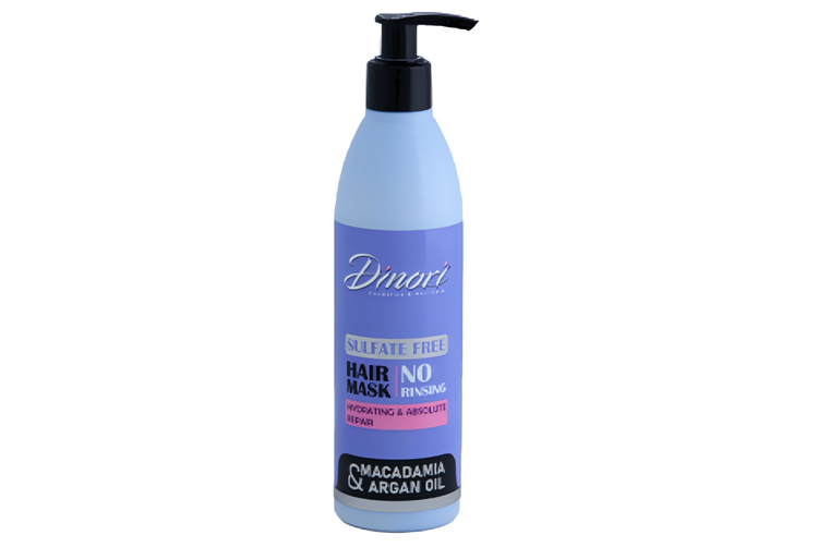 ماسک موی خارج از حمام ماکادمیا روغن آرگان دینوری Dinori sulfate free hair mask