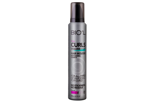 موس مو بیول مدل 4 FINE CURLS حجم 200 میلی لیتر
