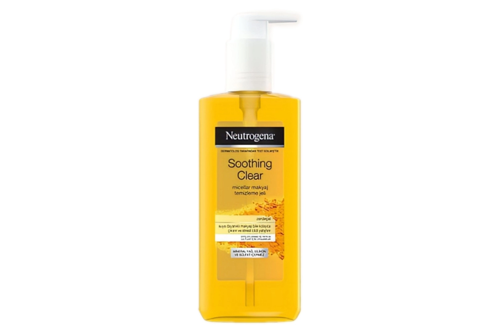 ژل شستشوی میسلار زردچوبه نیتروژینا مدل Soothing Clear حجم 200 میلی لیتر