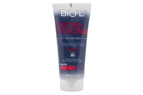 ژل مو بیول مدل EXTRA STRONG حجم 200 میلی لیتر