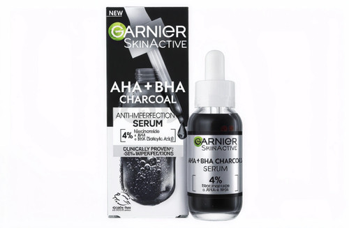 سرم لایه بردار زغالی ضد جوش و ضدلک گارنیر 30 میل