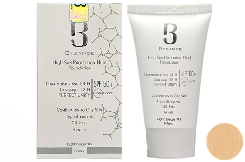 خرید و قیمت کرم ضد آفتاب بیزانس Light beige 10 Matt حجم ۴۰ میلی لیتر