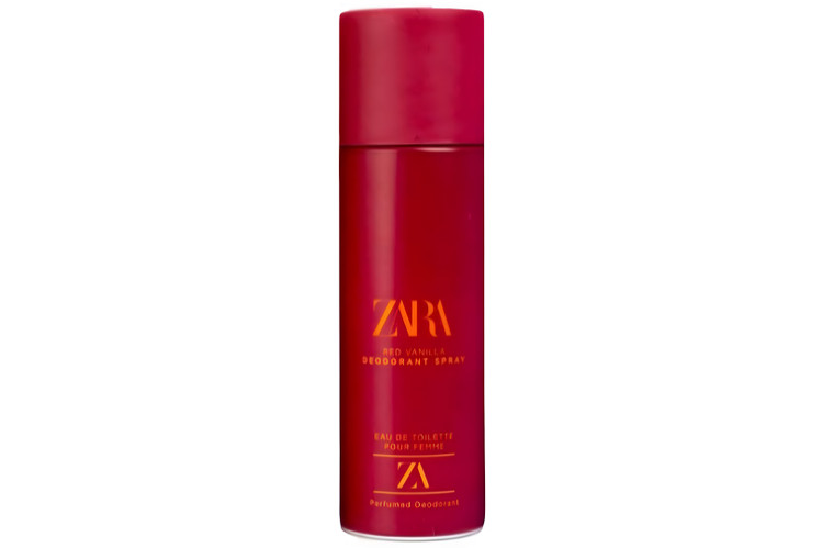 اسپری بدن زارا مدل رد وانیللا