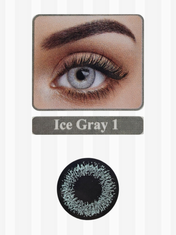 لنز نیوویژن پرو کره ای یکساله رنگ ice gray 1