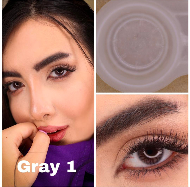 لنز کره ای یکساله نیوویژن پرو gray 1