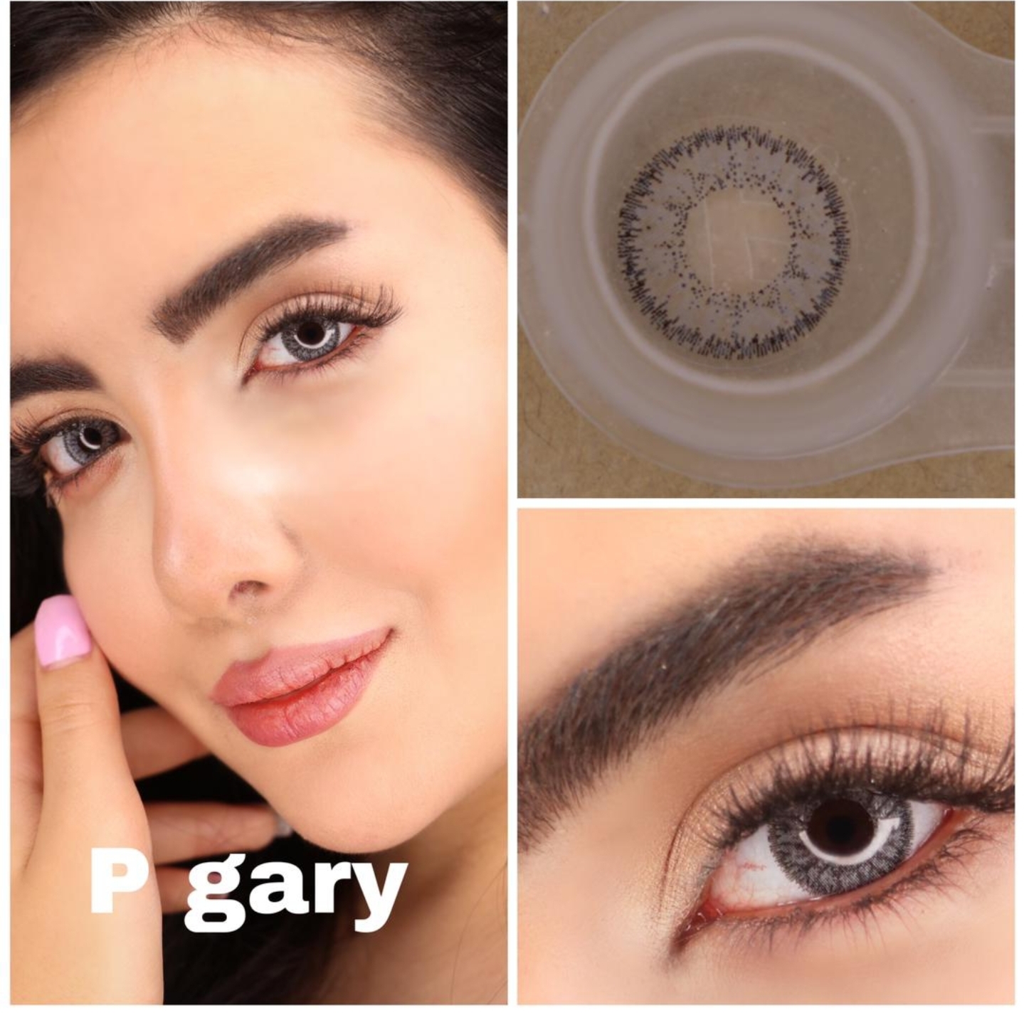 لنز کره ای یکساله نیوویژن پرو platin gray 2