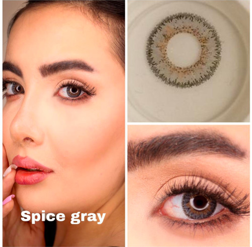 لنز کره ای یکساله نیوویژن پرو spice gray 3