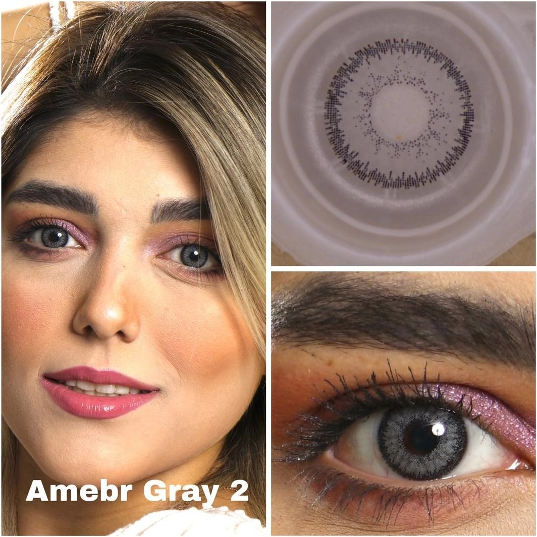 لنز کره ای یکساله نیوویژن پرو amber gray 2