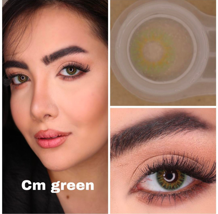 لنز کره ای یکساله نیوویژن پرو cm green