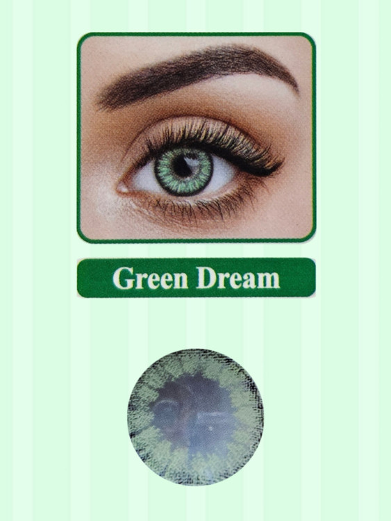 لنز نیوویژن پرو کره ای یکساله رنگ green dream
