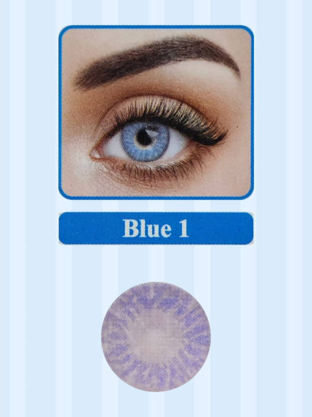 لنز نیوویژن پرو کره ای یکساله رنگ blue 1