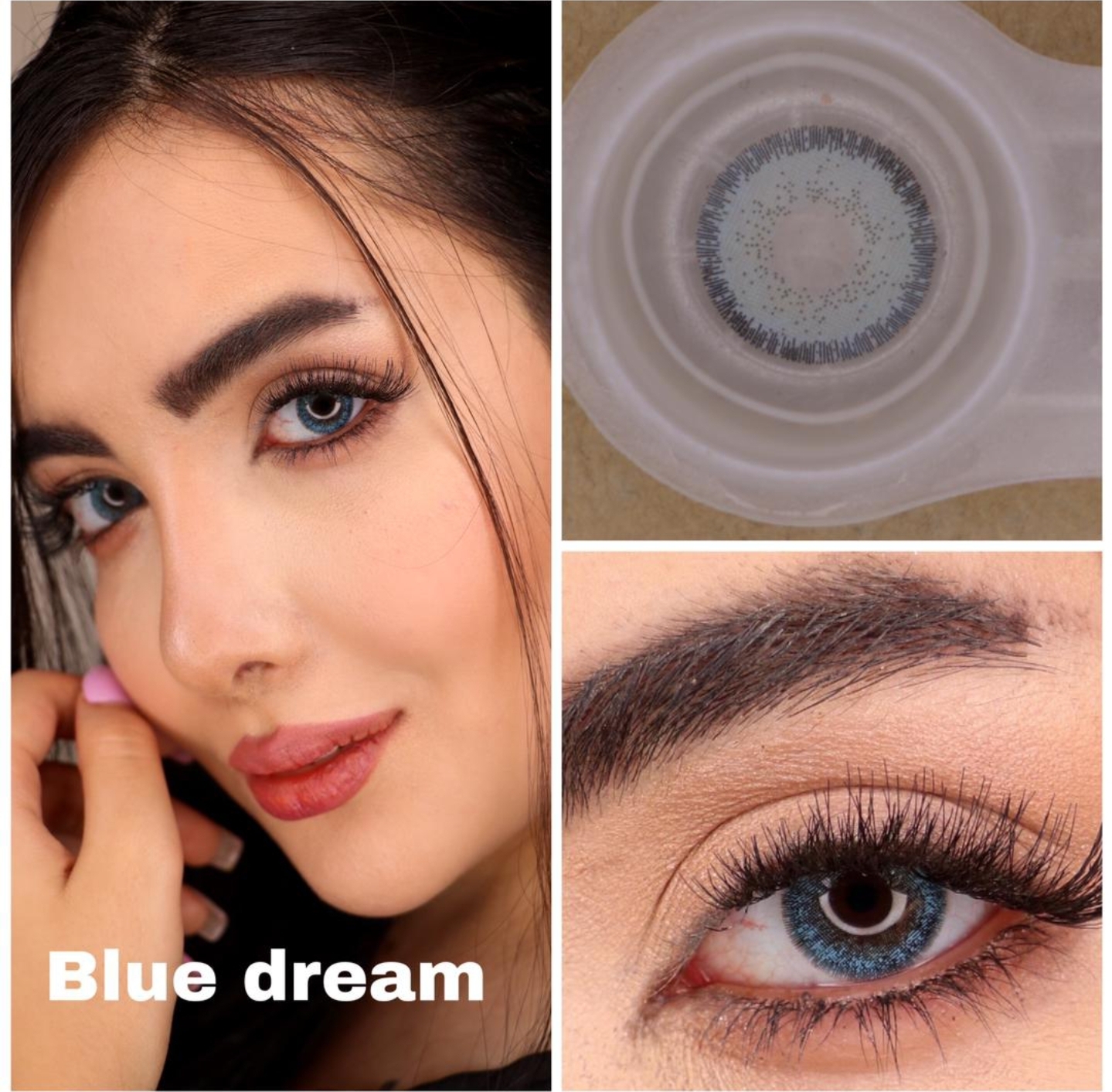 لنز کره ای یکساله نیوویژن پرو blue dream