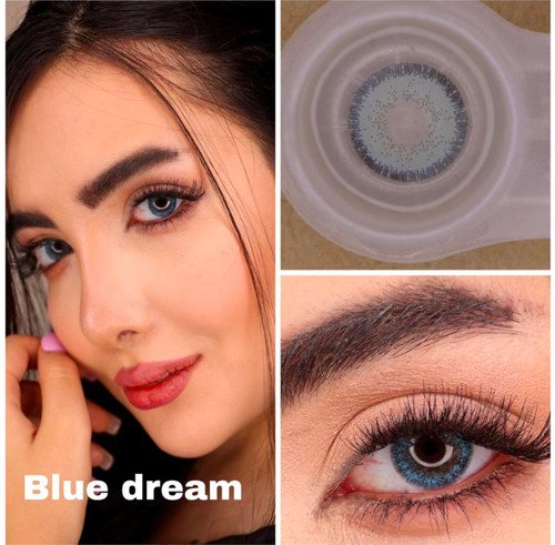 لنز کره ای یکساله نیوویژن پرو blue dream