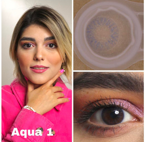 لنز کره ای یکساله نیوویژن پرو aqua 1