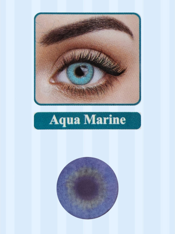 لنز نیوویژن پرو کره ای یکساله رنگ aqua marine