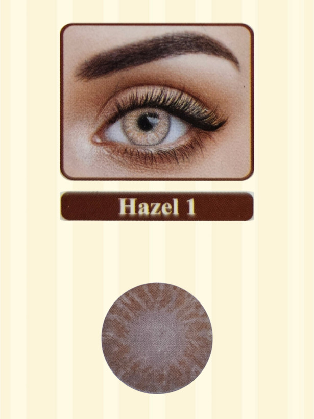 لنز نیوویژن پرو کره ای یکساله رنگ hazel 1