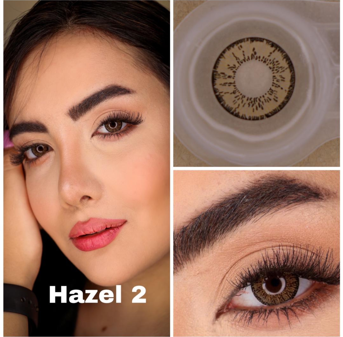 لنز کره ای یکساله نیوویژن پرو hazel ۲