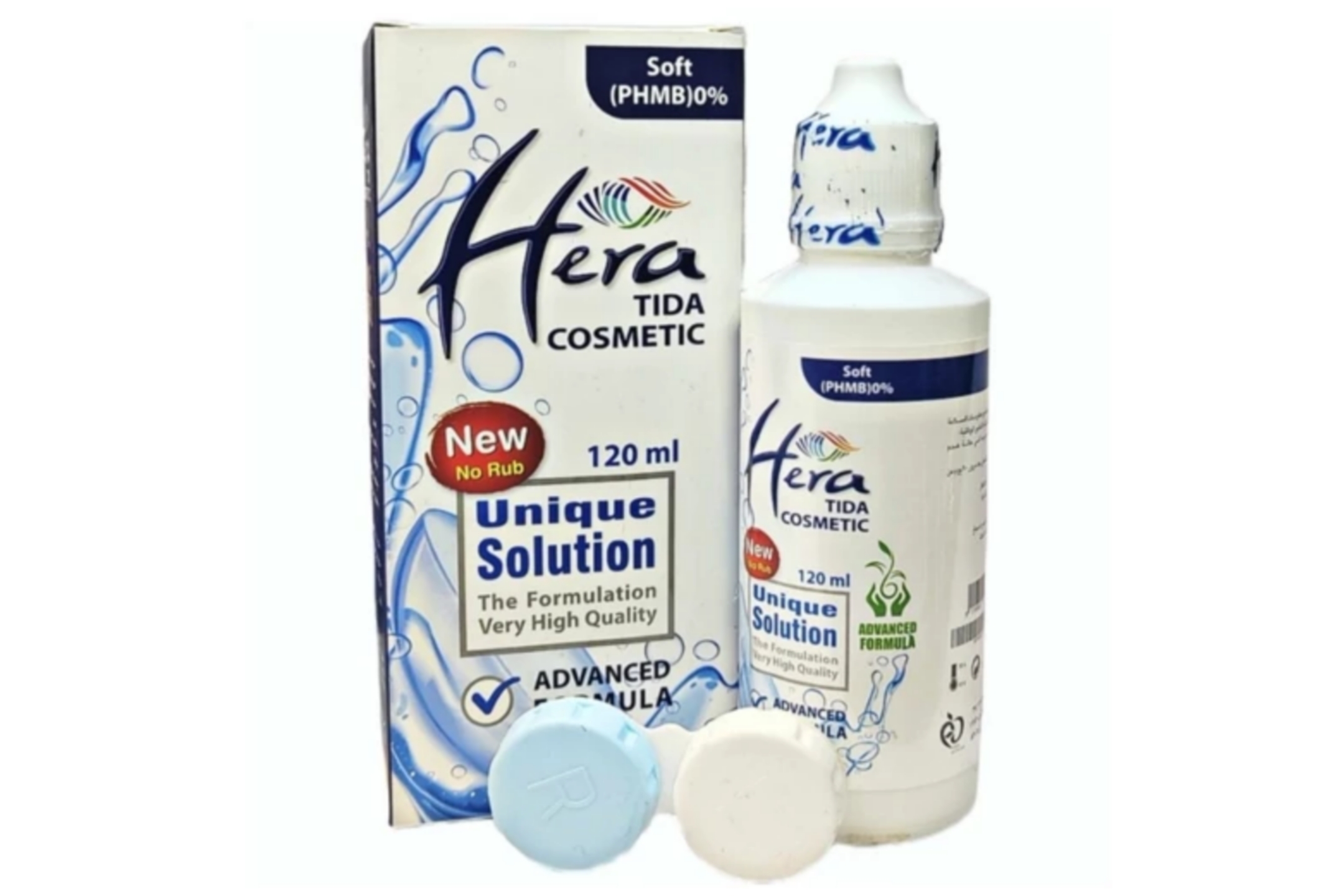 محلول شستشو و نگهداری لنز هرا مدل Hera washing Solution حجم 120 میلی لیتر